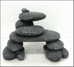 HS BLEU BELLE PACIFIC PEBBLE MOUNTAIN GREY M 15X8X10 CM