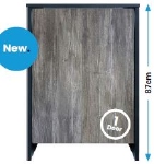 SF DESIGN MEUBEL 45X32 BLACK PASA
