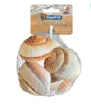 SF DECO SNAIL BROWN-WHITE SCHELPEN