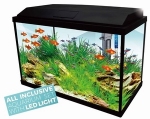 HS AQUARIUM PLATY 70  LED ZWART 59X31X39CM