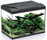 HS AQUARIUM PLATY 50 LED ZWART 49X31X38CM