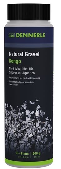 DENNERLE NATURAL GRAVEL KONGO 3-8 MM 500GR