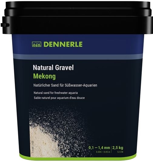 DENNERLE NATURAL GRAVEL MEKONG 0,1-0,6MM 2,5KG