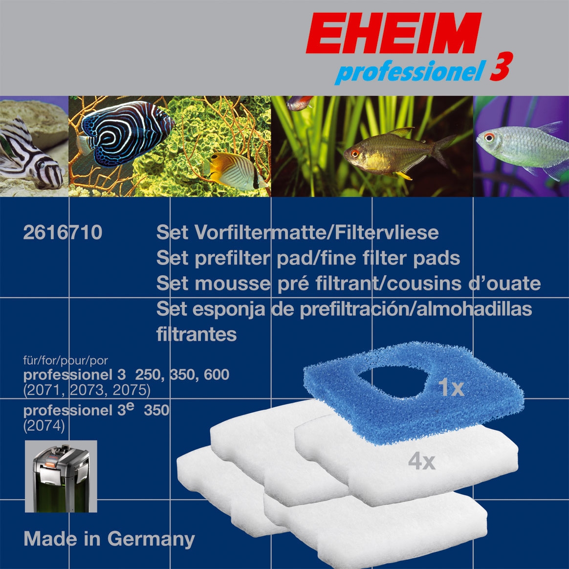 EHEIM FILTERVLIES PROFESSIONAL 3