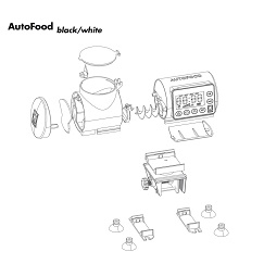 JBL AUTOFOOD VOEDERAUTOMAAT WHITE