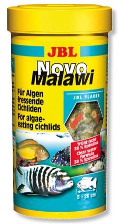 JBL NOVOMALAWI 250ML CICHLIDENVOER VLOK