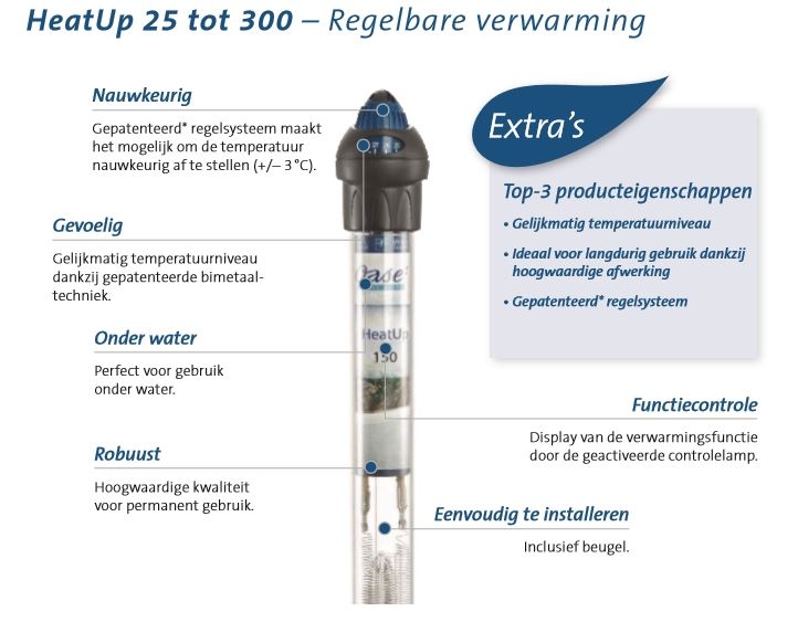 OASE HEATUP 150 AQUARIUMVERWARMING